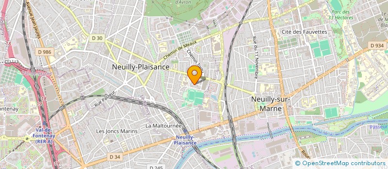 localisation de l'entreprise SOJI CLEAN  NEUILLY-PLAISANCE