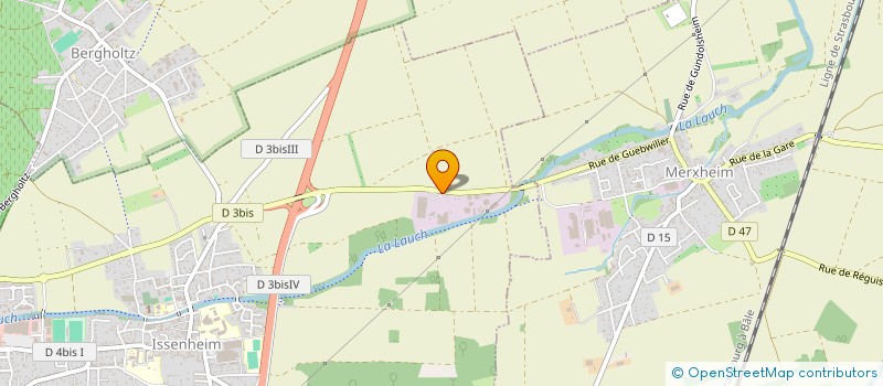localisation de l'entreprise SOJINAL à ISSENHEIM