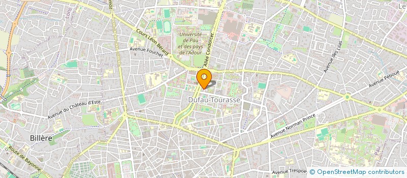 localisation de l'entreprise SOJMF à PAU