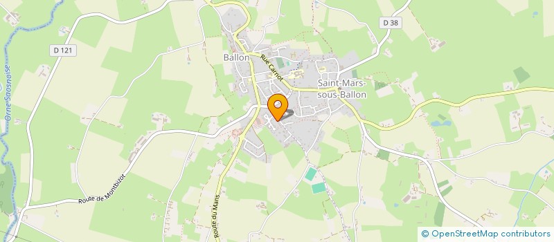 localisation de l'entreprise SOJO  BALLON-SAINT MARS