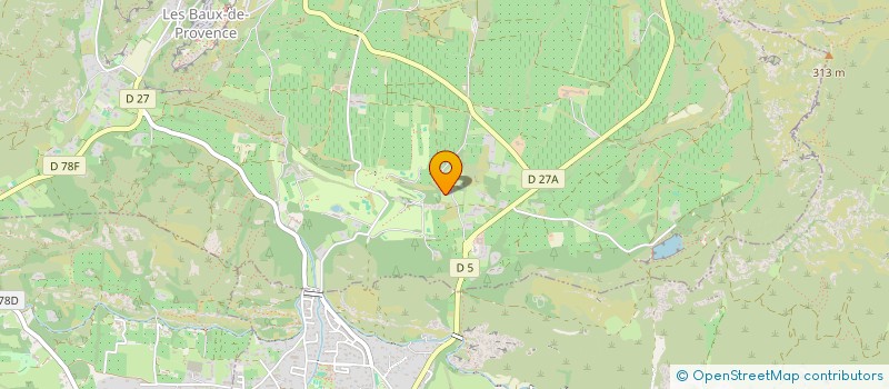 localisation de l'entreprise SOJO  LES BAUX-DE-PROVENCE