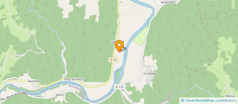 localisation de l'entreprise SOJOURNER TOUJOURS  MONCEAUX-SUR-DORDOGNE