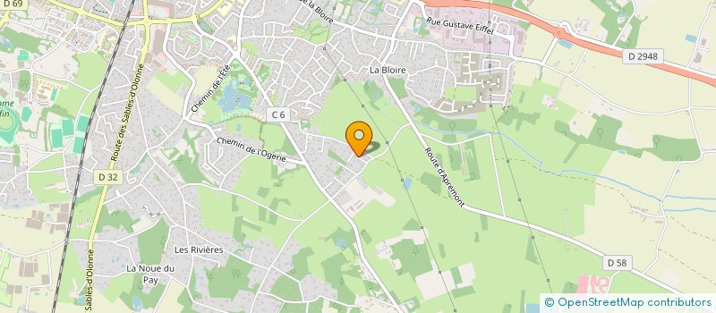 localisation de l'entreprise SOJPINVEST à CHALLANS