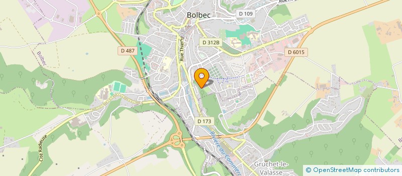 localisation de l'entreprise SOJYL  BOLBEC