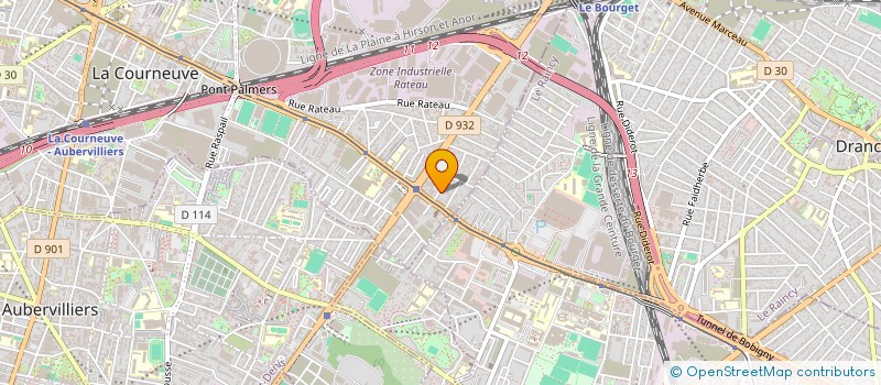 localisation de l'entreprise SOK INVESTISSEMENT IMMOBILIER à LA COURNEUVE