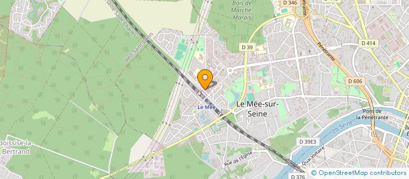 localisation de l'entreprise SOK SEREI à LE MEE-SUR-SEINE