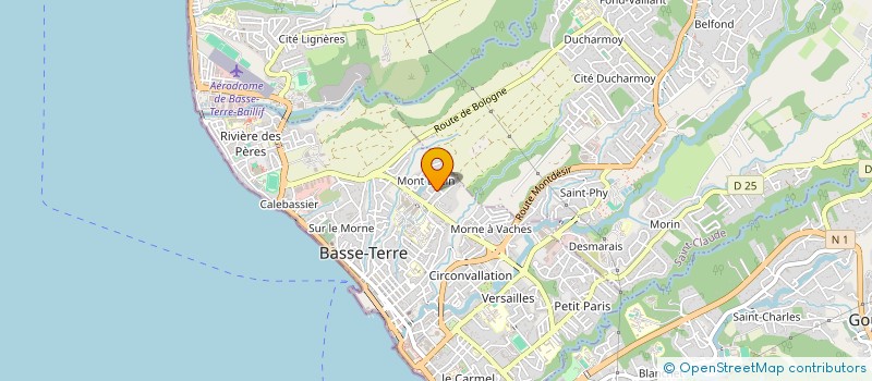 localisation de l'entreprise SOKAJ à BASSE-TERRE