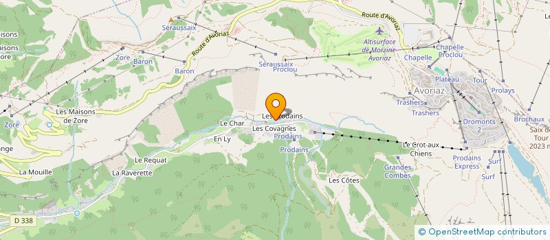 localisation de l'entreprise SOKALAE à MORZINE
