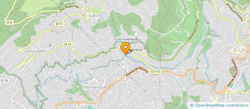 localisation de l'entreprise SOKAMI à PEYMEINADE