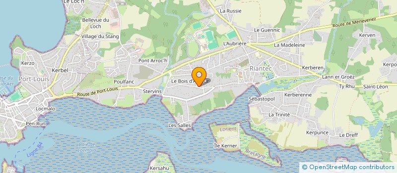 localisation de l'entreprise SOKATESS  RIANTEC