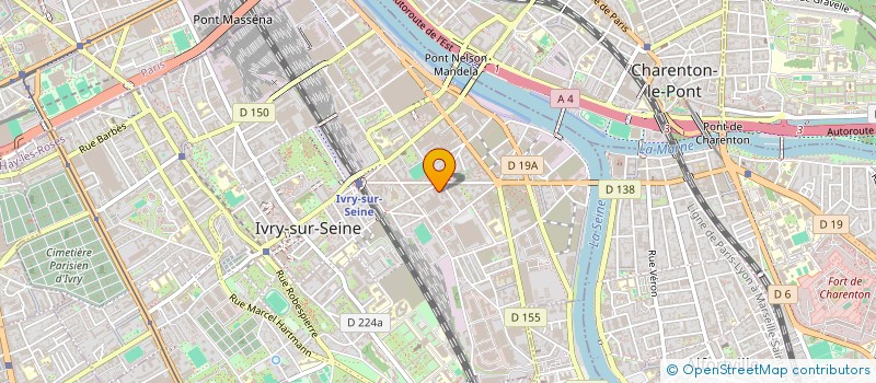 localisation de l'entreprise SOKAY à IVRY-SUR-SEINE
