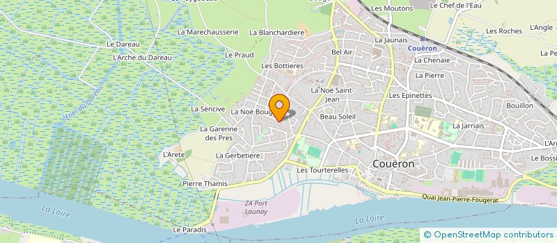 localisation de l'entreprise SOKAZE à COUERON