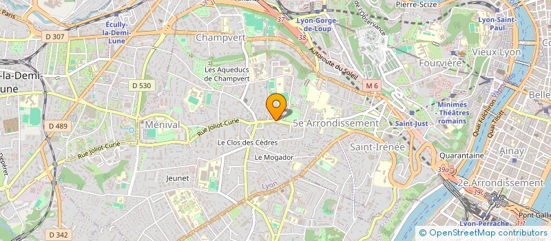 localisation de l'entreprise SOKEI à LYON