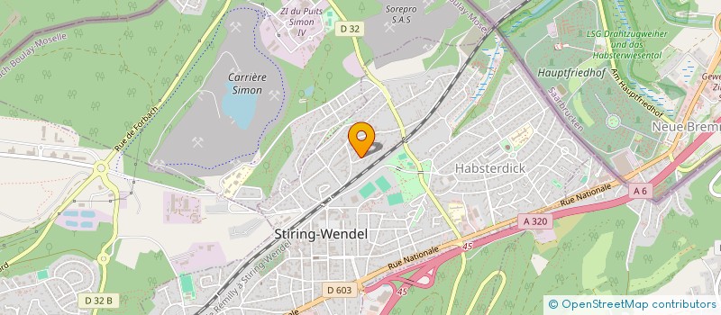 localisation de l'entreprise SOKELEC à STIRING WENDEL