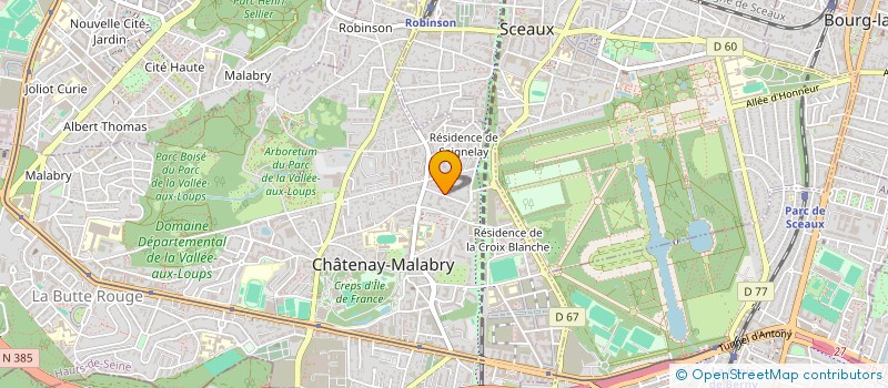 localisation de l'entreprise SOKER CONSEILS ET PARTICIPATIONS  CHATENAY-MALABRY