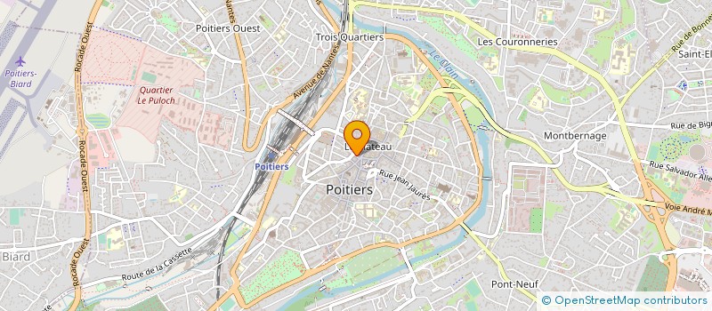 localisation de l'entreprise SOKHAN BOGHDAN  POITIERS