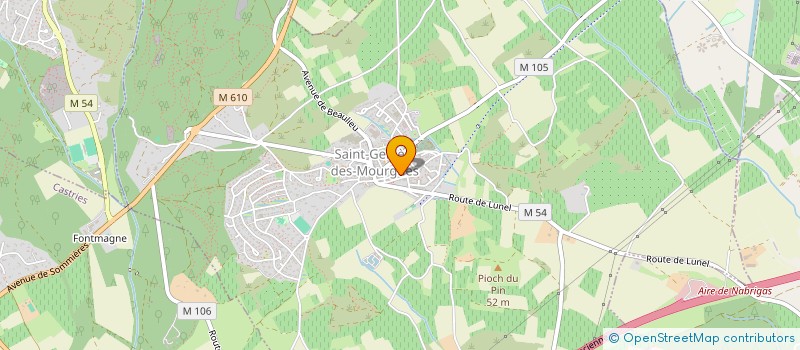 localisation de l'entreprise SOKHAO  SAINT-GENIES-DES-MOURGUES