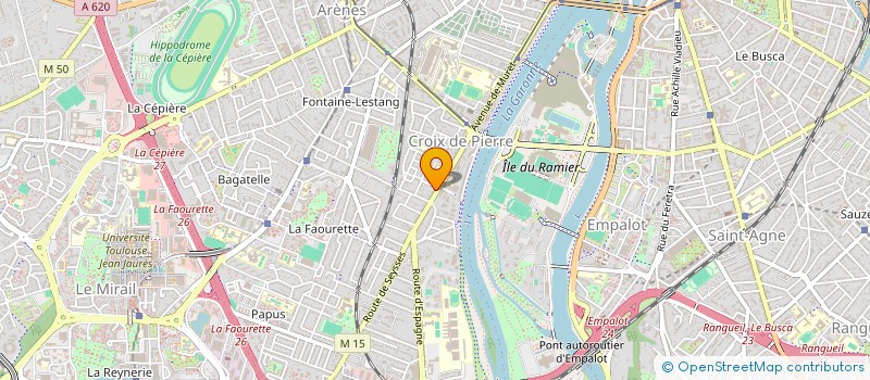 localisation de l'entreprise SOKHNA COIFFURE à TOULOUSE