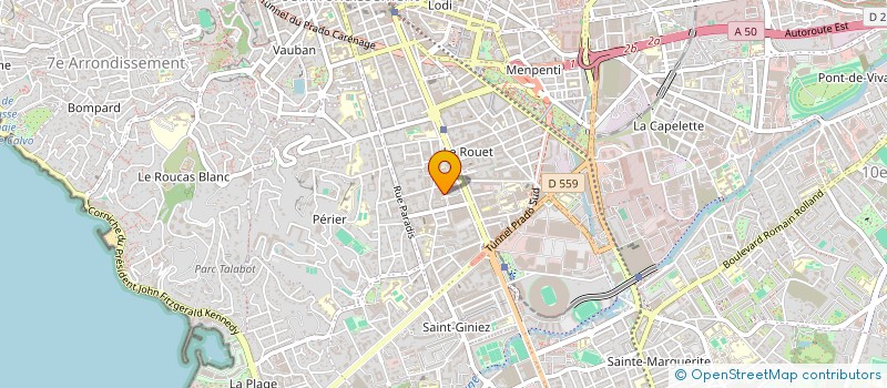 localisation de l'entreprise SOKHNOUTT à MARSEILLE 8