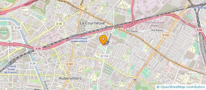 localisation de l'entreprise SOKHOM à AUBERVILLIERS