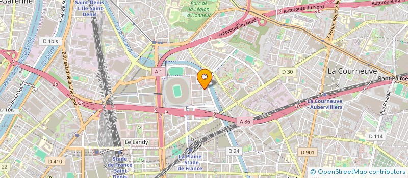localisation de l'entreprise SOKO TRANS à SAINT-DENIS