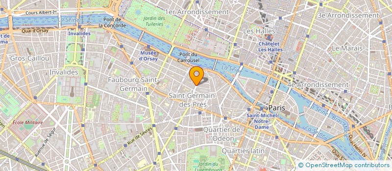 localisation de l'entreprise SOKOL DE PARIS ASSOCIATION GYMNIQUE SPORTIVE ET CULTURELLE  PARIS