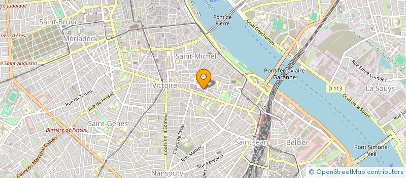 localisation de l'entreprise SOKOLOVITCH à BORDEAUX