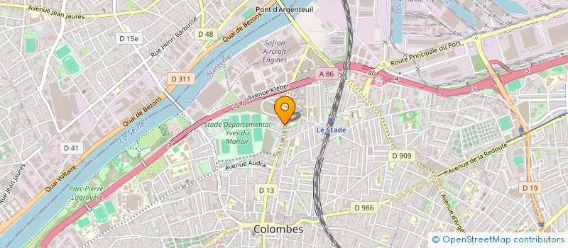 localisation de l'entreprise SOKRAT IT à COLOMBES