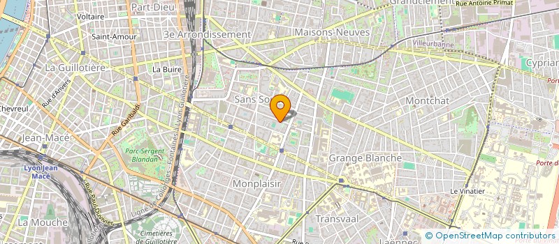 localisation de l'entreprise SOKRATES & PERIKLES  LYON