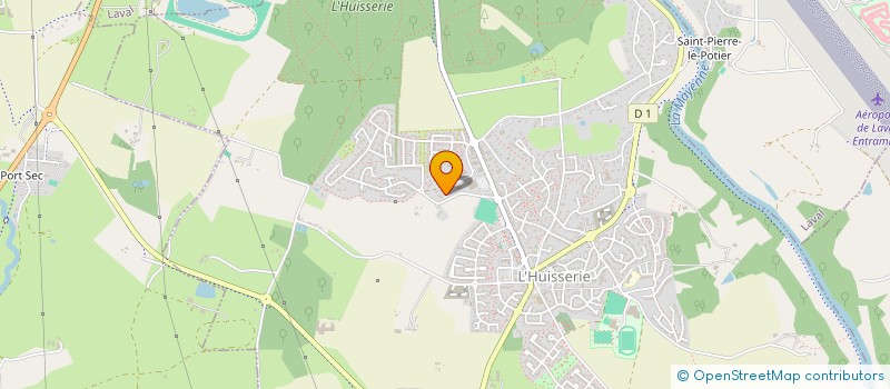 localisation de l'entreprise SOL 2000  L'HUISSERIE