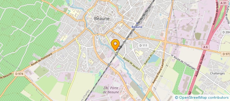 localisation de l'entreprise SOL 21 REVETEMENTS à BEAUNE