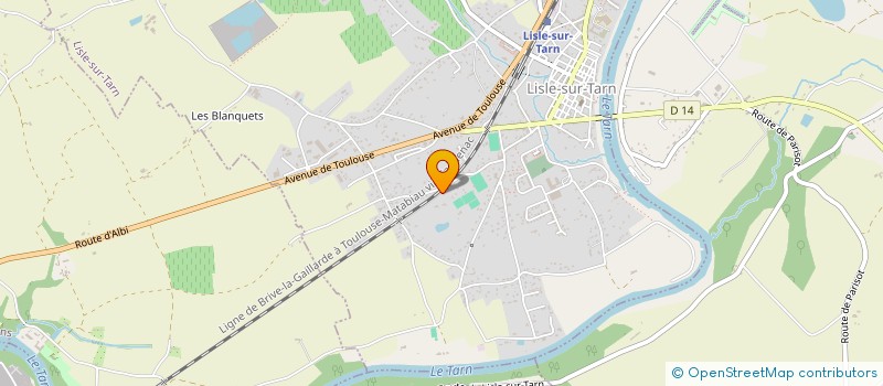 localisation de l'entreprise SOL à LISLE-SUR-TARN