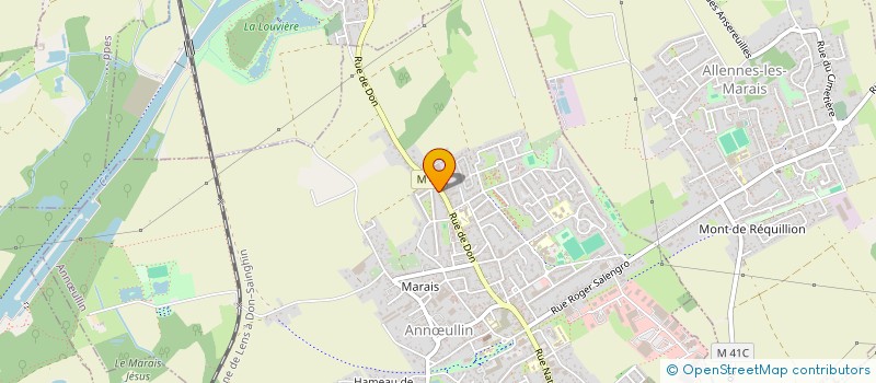 localisation de l'entreprise SOL  ANNOEULLIN