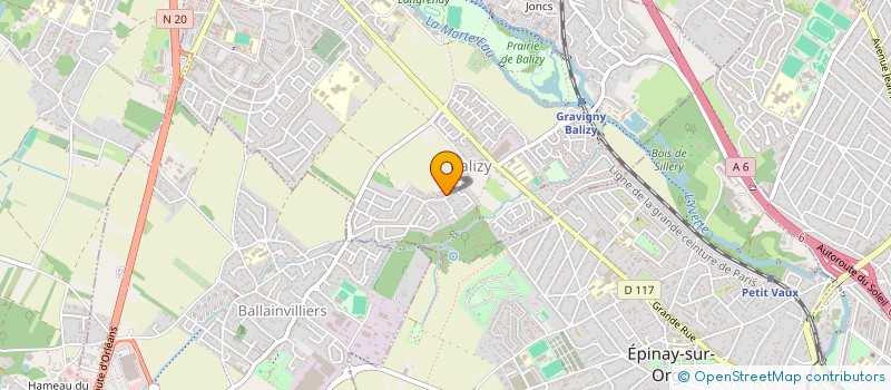 localisation de l'entreprise SOL 4D  LONGJUMEAU