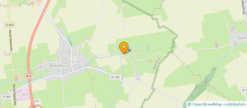 localisation de l'entreprise SOL 9  BEAUFORT