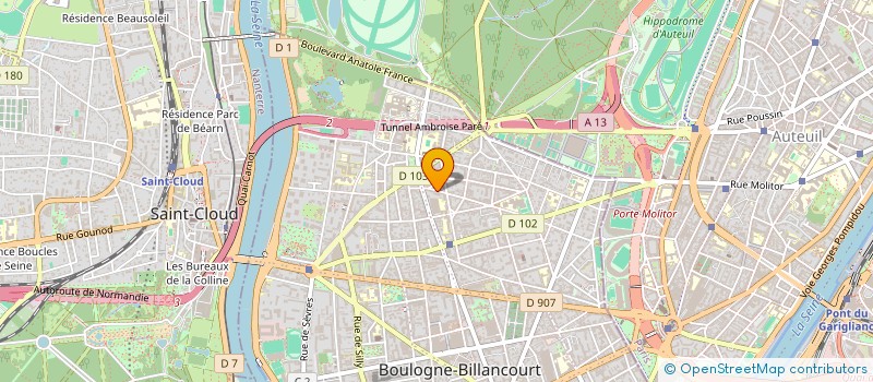 localisation de l'entreprise SOL 9 FRANCE à BOULOGNE-BILLANCOURT