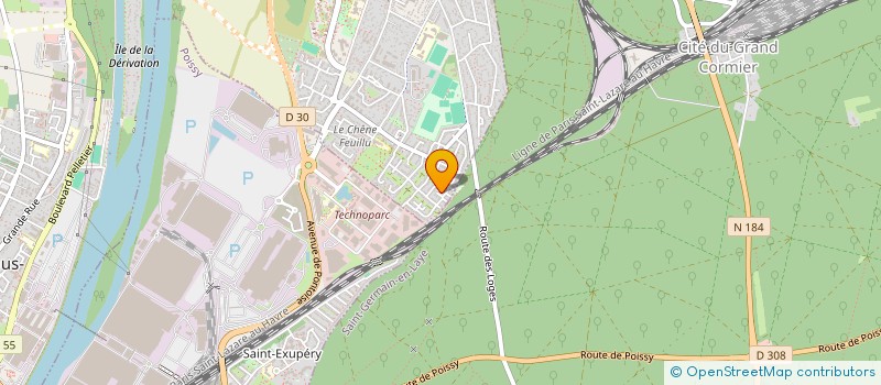 localisation de l'entreprise SOL  ACHERES