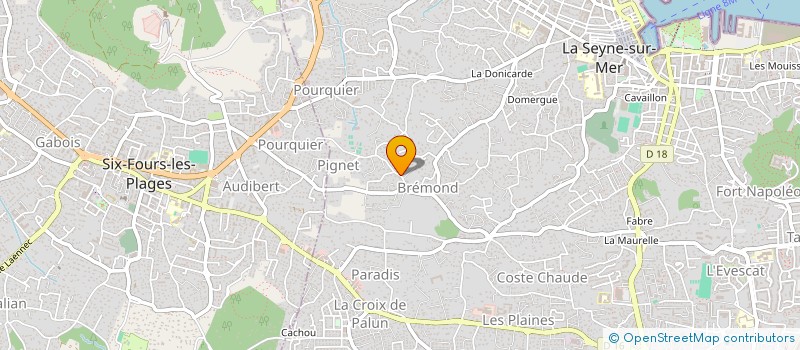 localisation de l'entreprise SOL  LA SEYNE-SUR-MER