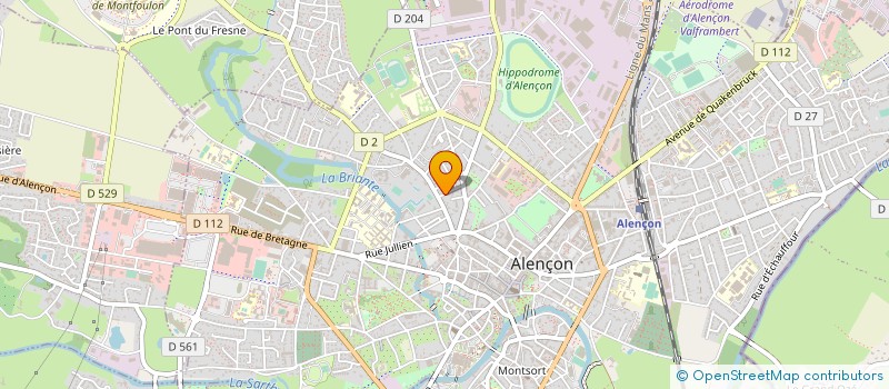 localisation de l'entreprise SOL A CIEL à ALENCON