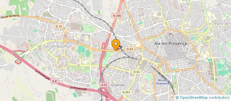 localisation de l'entreprise SOL.A.I.R.  AIX-EN-PROVENCE