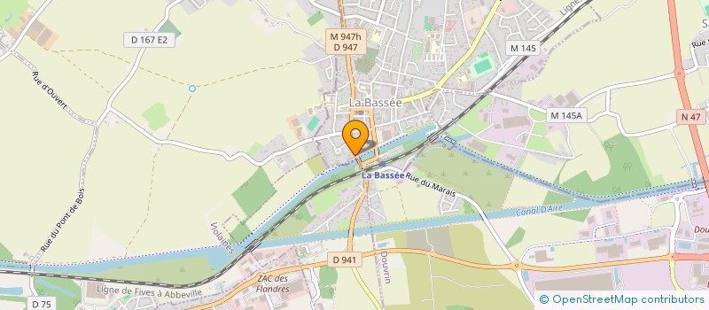 localisation de l'entreprise SOL AIR ECO  LA BASSEE