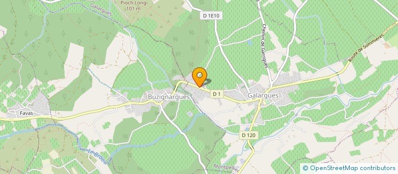 localisation de l'entreprise SOL&AME à GALARGUES