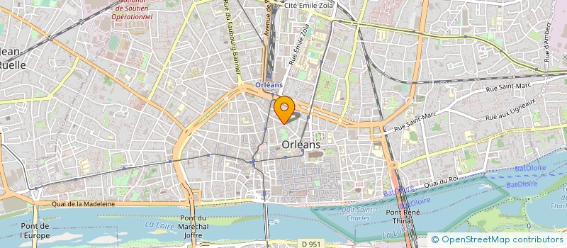 localisation de l'entreprise SOL AND COMM à ORLEANS