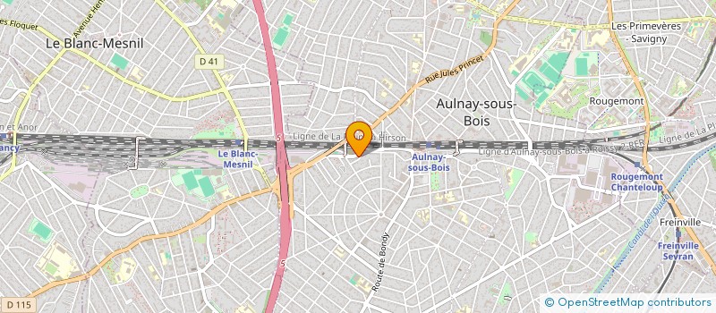 localisation de l'entreprise SOL BRILLANTE à AULNAY-SOUS-BOIS