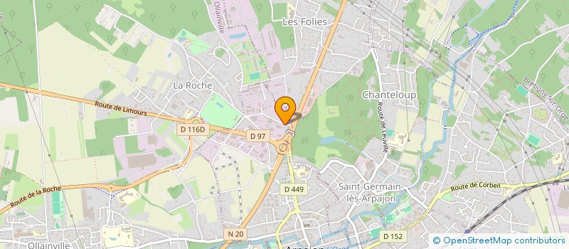 localisation de l'entreprise SOL CONCEPT  MARCOUSSIS