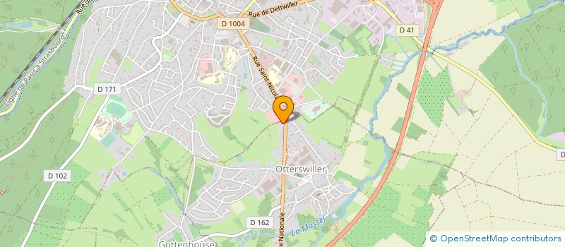 localisation de l'entreprise SOL CONFORT BRICOLAGE  OTTERSWILLER