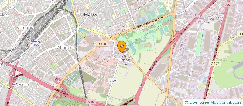 localisation de l'entreprise SOL CONSEIL à MASSY