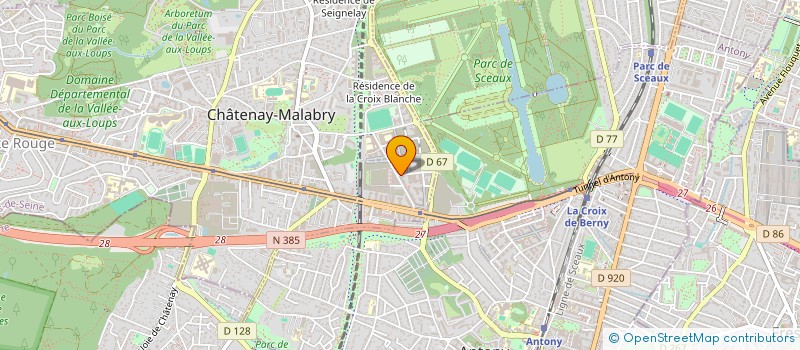 localisation de l'entreprise SOL D'ART  CHATENAY-MALABRY