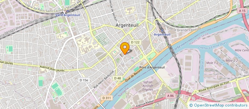 localisation de l'entreprise SOL D'OR à ARGENTEUIL