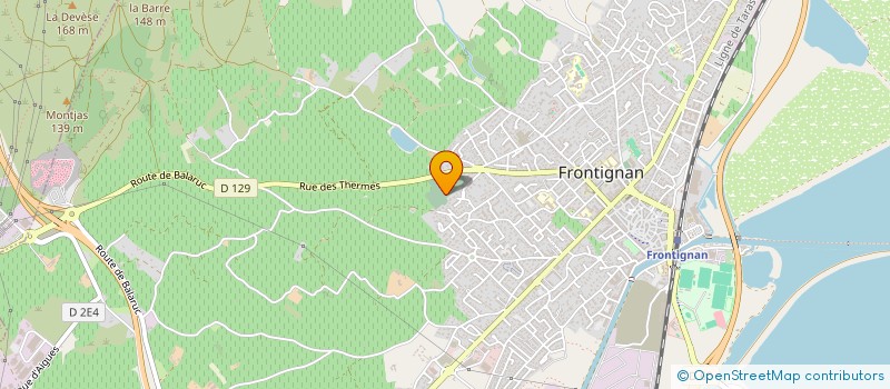 localisation de l'entreprise SOL DA BAHIA à FRONTIGNAN